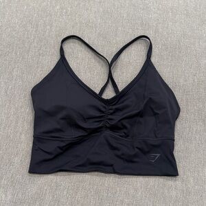 Gymshark Black Crop Top